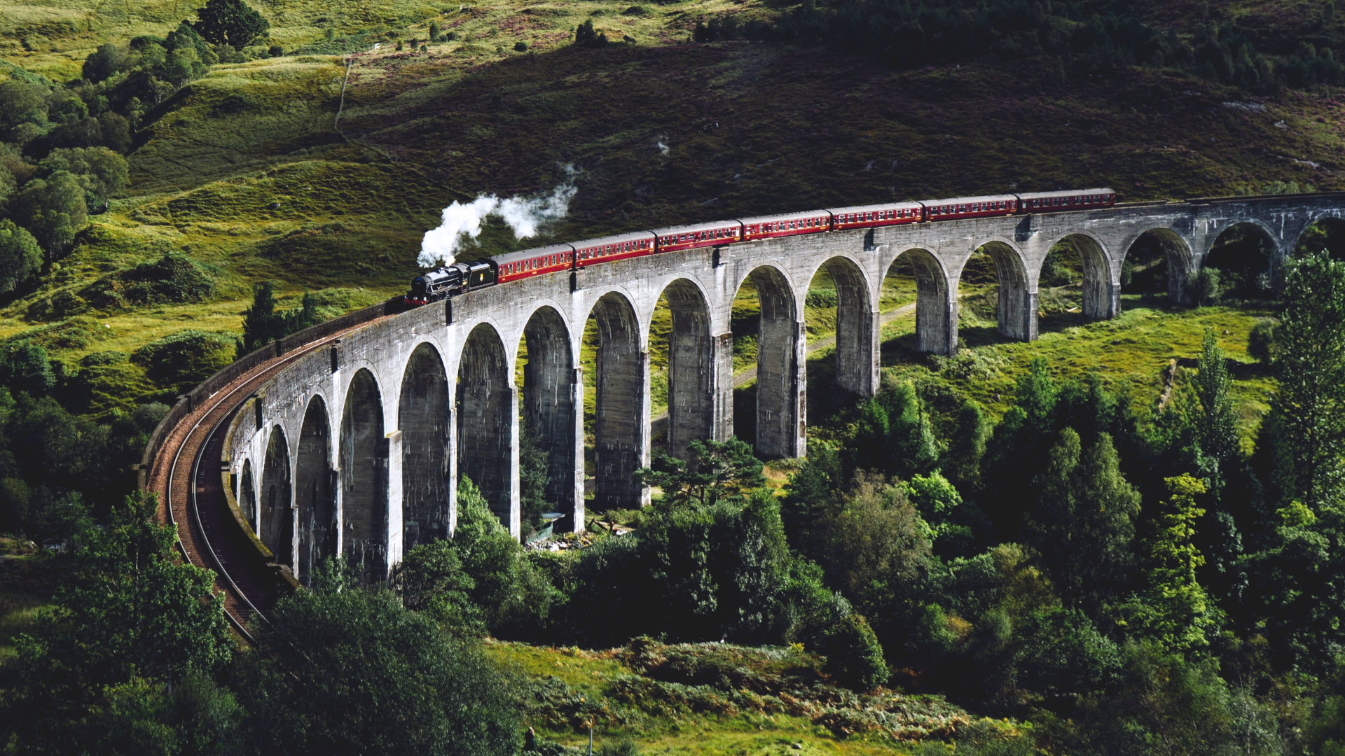 Custom Travel Planner Network-Scotland-Glenfinnan Viaduct